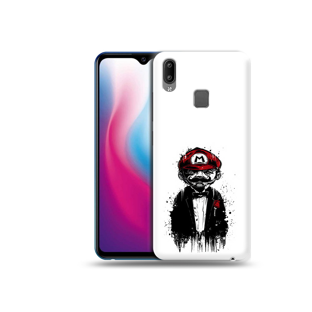 

Чехол MyPads Tocco для Vivo Y93 Lite марио, Прозрачный, Tocco