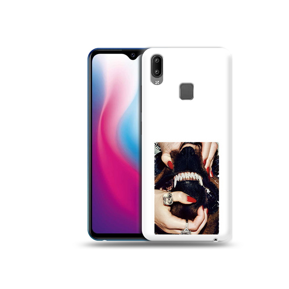 

Чехол MyPads Tocco для Vivo Y93 Lite маникюр, Прозрачный, Tocco