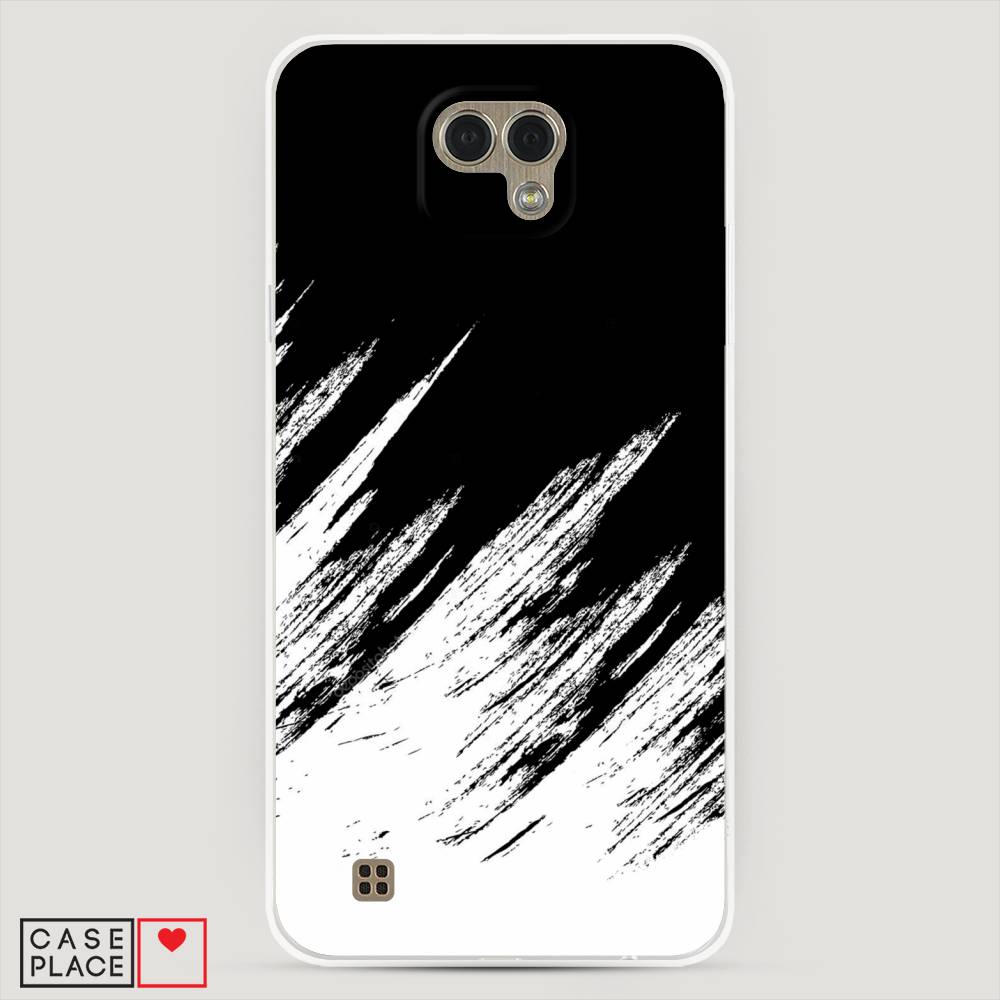 

Чехол Awog "Черно белые брызги" для LG X Cam