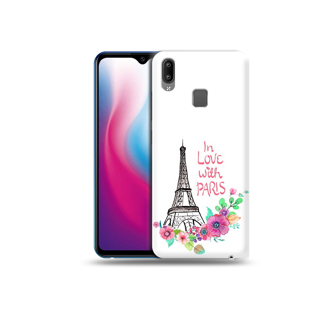 

Чехол MyPads Tocco для Vivo Y93 Lite любимый париж, Прозрачный, Tocco
