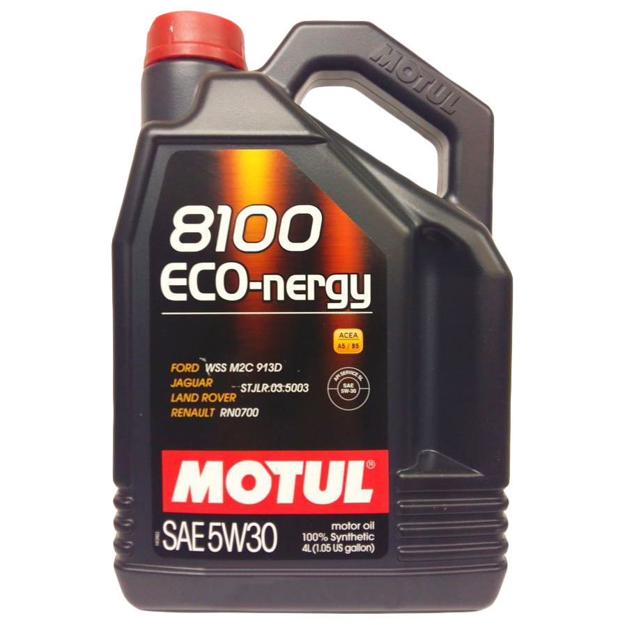 фото Моторное масло motul 8100 eco-nergy sl/cf 5w30 4 л 104257 motul 104257