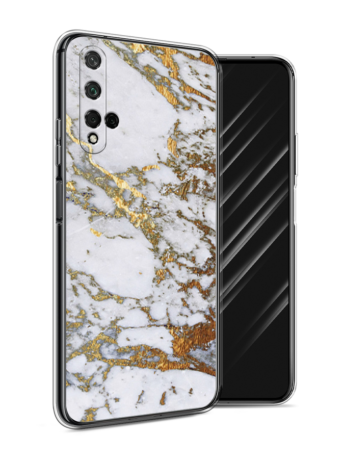 

Чехол Awog "Белый мрамор" для Honor 20, 69550-3