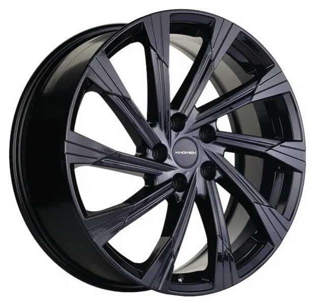 

Диск литой 7.5x19 5x114.3 ET39 dia 60.1 KHOMEN KHW1901 (NX) BLACK KHW190104BLK