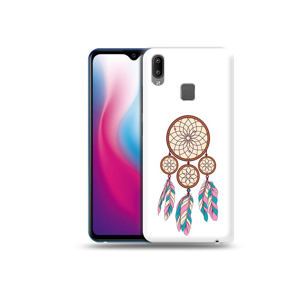 

Чехол MyPads Tocco для Vivo Y93 Lite ловец снов бежевый, Прозрачный, Tocco