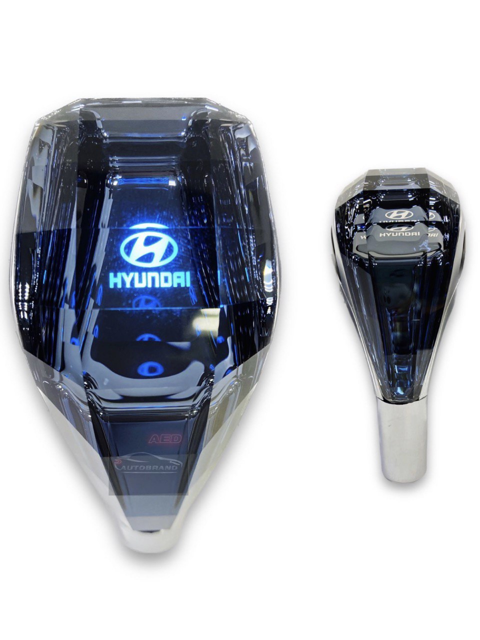 Ручка кпп Autobrand_AED на Hyundai, акпп с подсветкой KPP_Hyundai, 1 шт