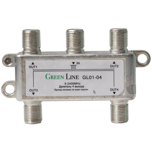 Антенный разветвитель Green Line F-plug - F-plug GL01-04 ОО-00000060