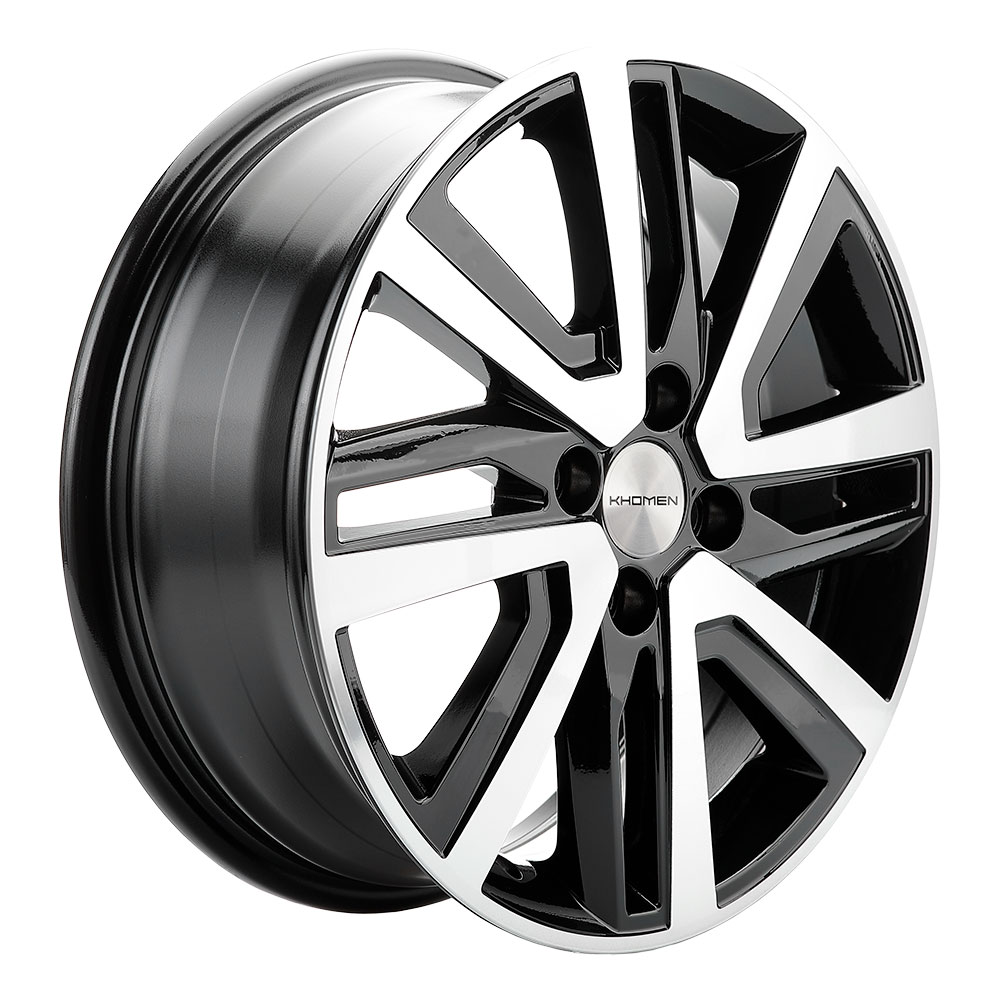 

Диск литой 6.0x16 4x100 ET41 dia 60.1 KHOMEN KHW1609 (16_Xray) BLACK-FP KHW101910