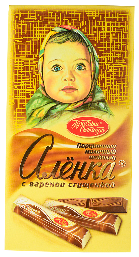 

Шоколад "Аленка" с вареной сгущенкой 100г