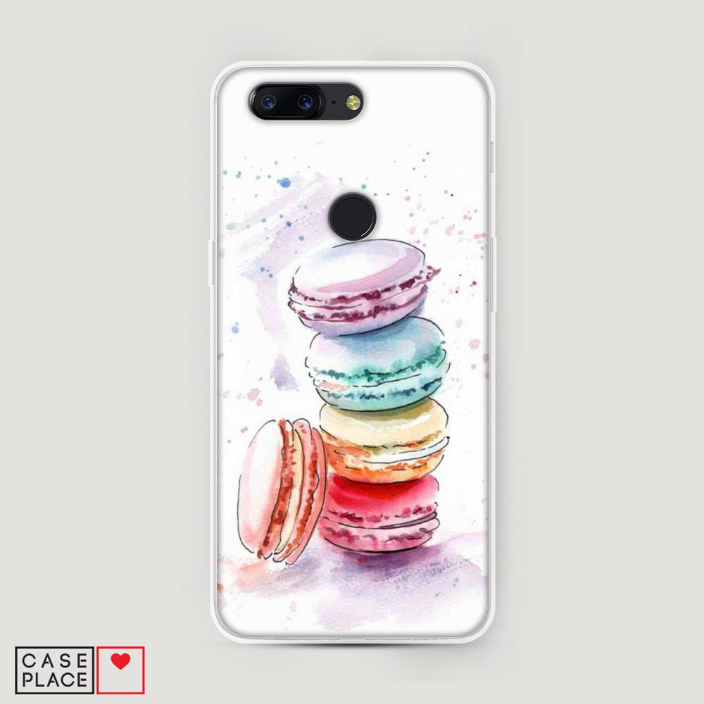 

Чехол Awog на OnePlus 5T / ВанПлас 5T "Пирамидка макарони 2", Желтый, 150350-10