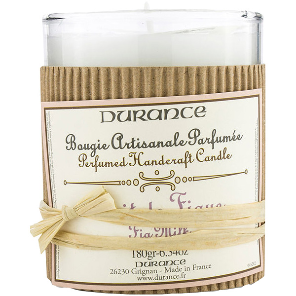 фото Ароматическая свеча durance perfumed candle fig milk 180г (инжир)