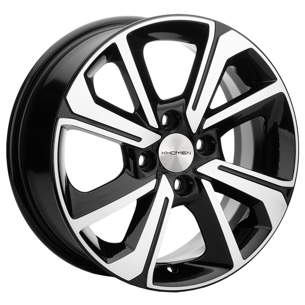 

Диск литой 6.0x15 4x100 ET50 dia 60.1 KHOMEN KHW1501 (ZV 15_Vesta/Almera) BLACK-FP
