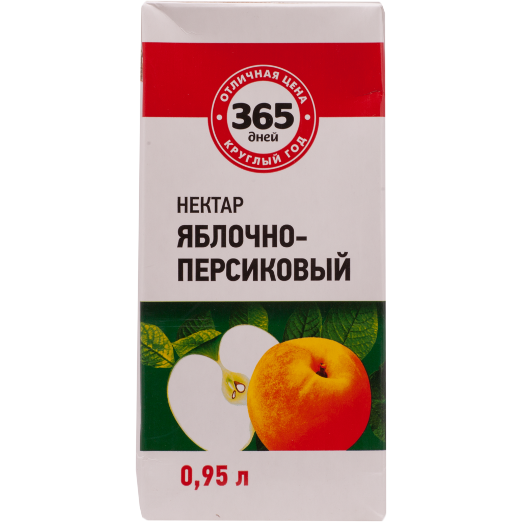 Нектар 365 Дней яблочно-персиковый 51₽