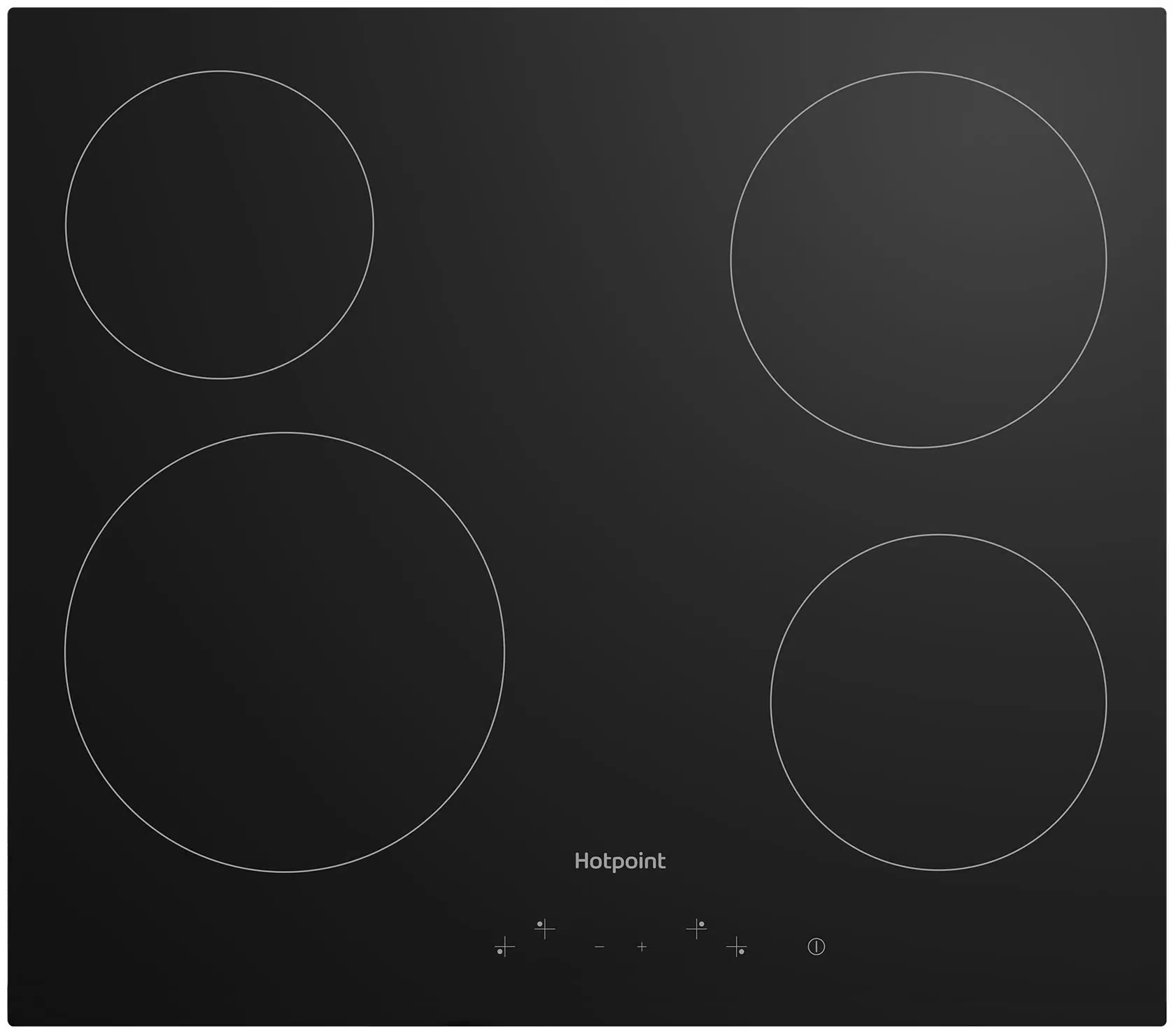 Встраиваемая варочная панель электрическая HotPoint HR 6T1 C черный