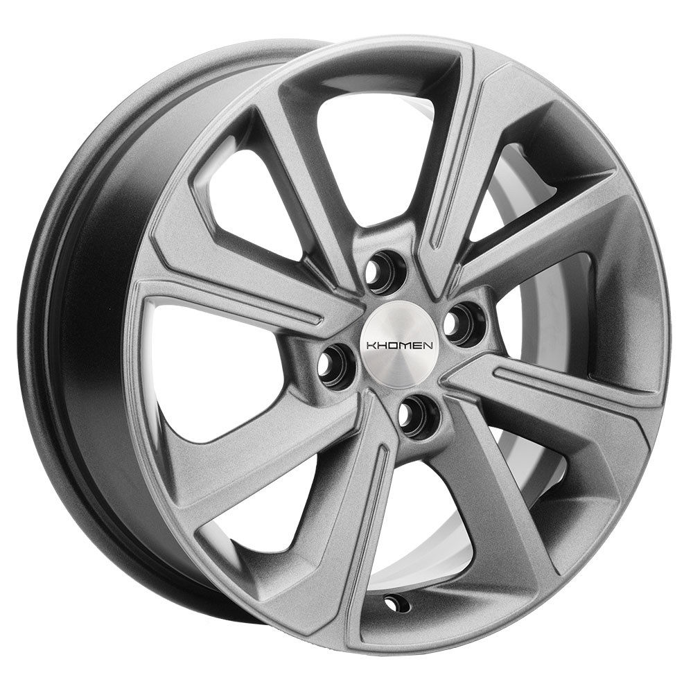 

Диск литой 6.0x15 4x100 ET46 dia 54.1 KHOMEN KHW1501 (15_Rio II) G-SILVER KHW100911