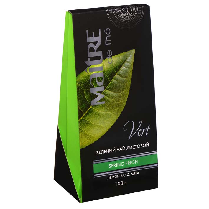 Чай зеленый Maitre de The Spring Fresh листовой 100 г