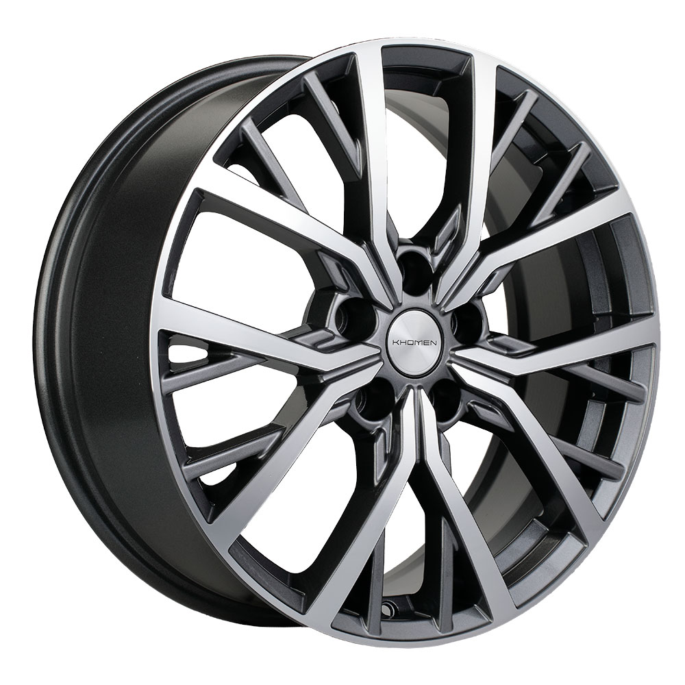 

Диск литой 7.0x18 5x114.3 ET45 dia 66.1 KHOMEN KHW1806 (Nissan X-TRAIL/JUKE) GRAY-FP