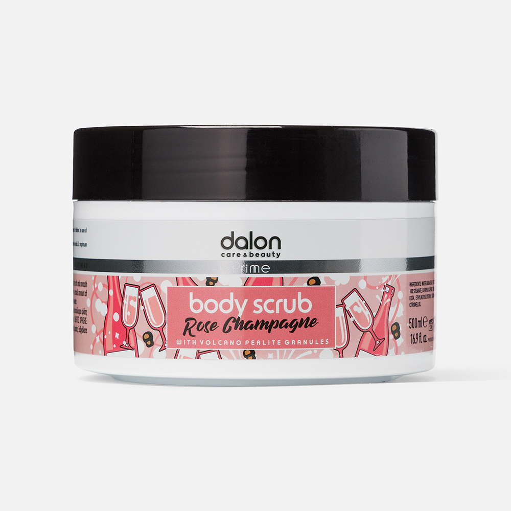 Скраб для тела Dalon Prime Body Scrub Rose Champagne 500 мл