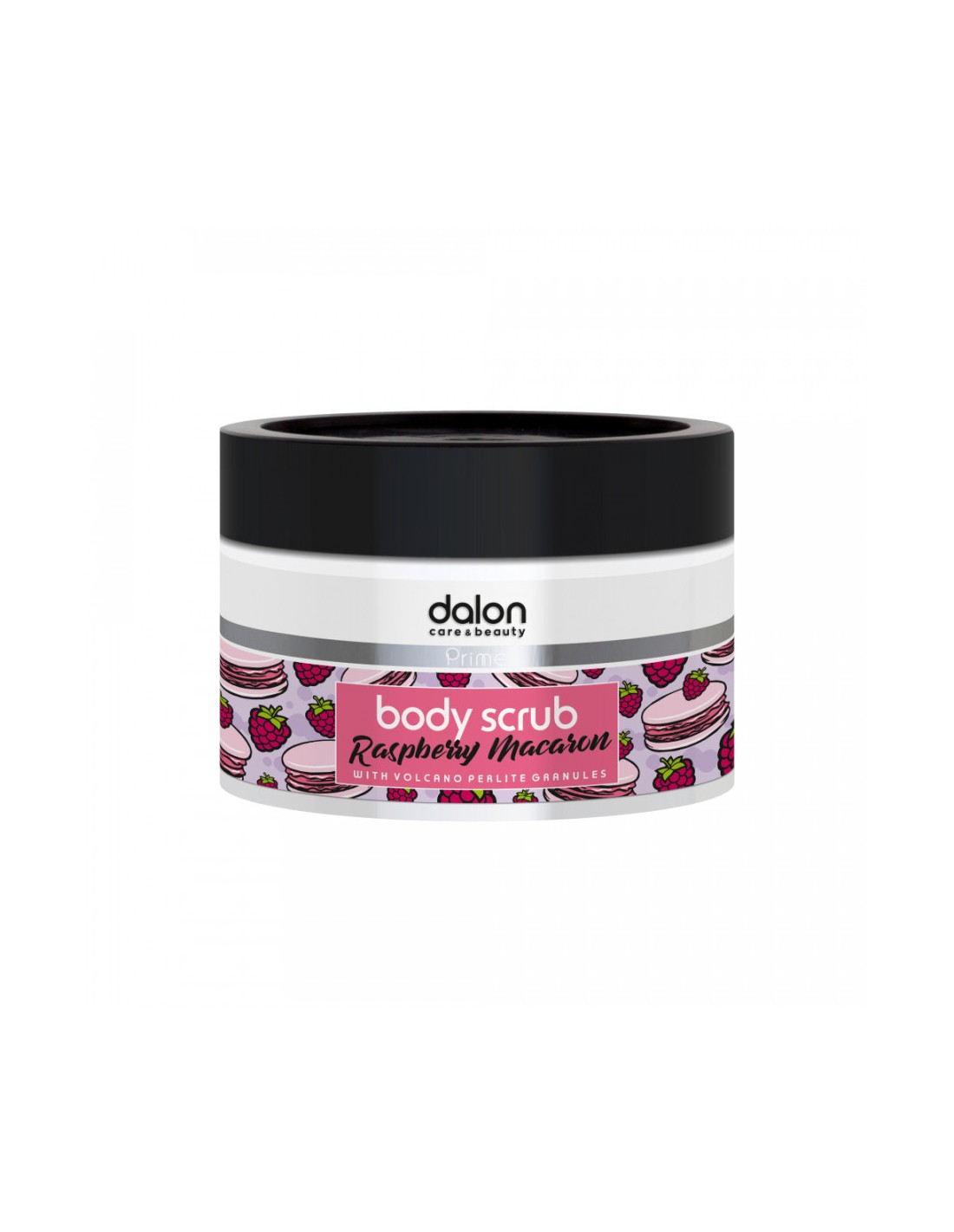 Скраб для тела Dalon Prime Body Scrub Rasberry Macaron, 500 мл