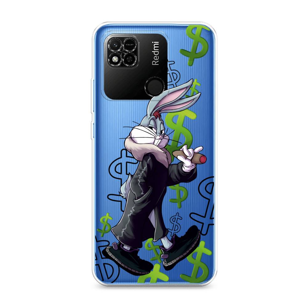 

Чехол на Xiaomi Redmi 10A "Rich Bugs Bunny", Зеленый;черный;голубой, 313950-6