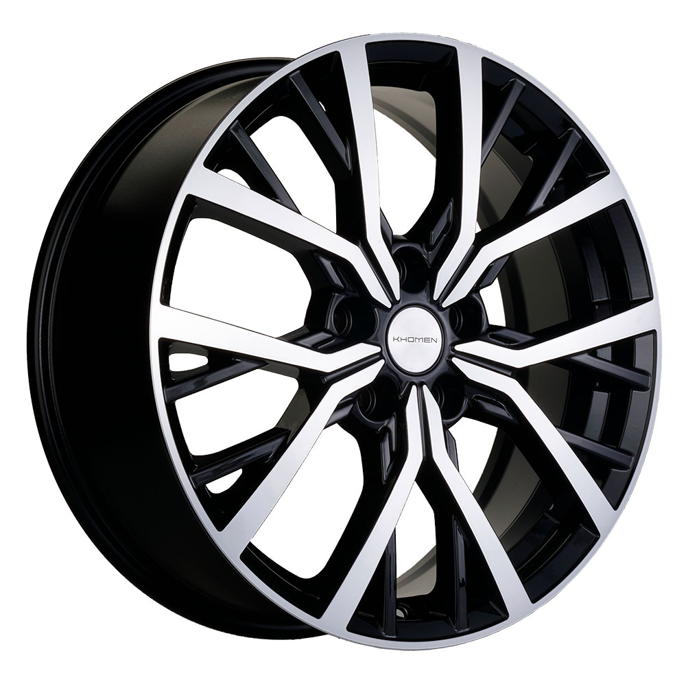 

Диск литой 7.0x18 5x114.3 ET45 dia 66.1 KHOMEN KHW1806 (Nissan X-TRAIL/JUKE) BLACK-FP, Черный;серебристый
