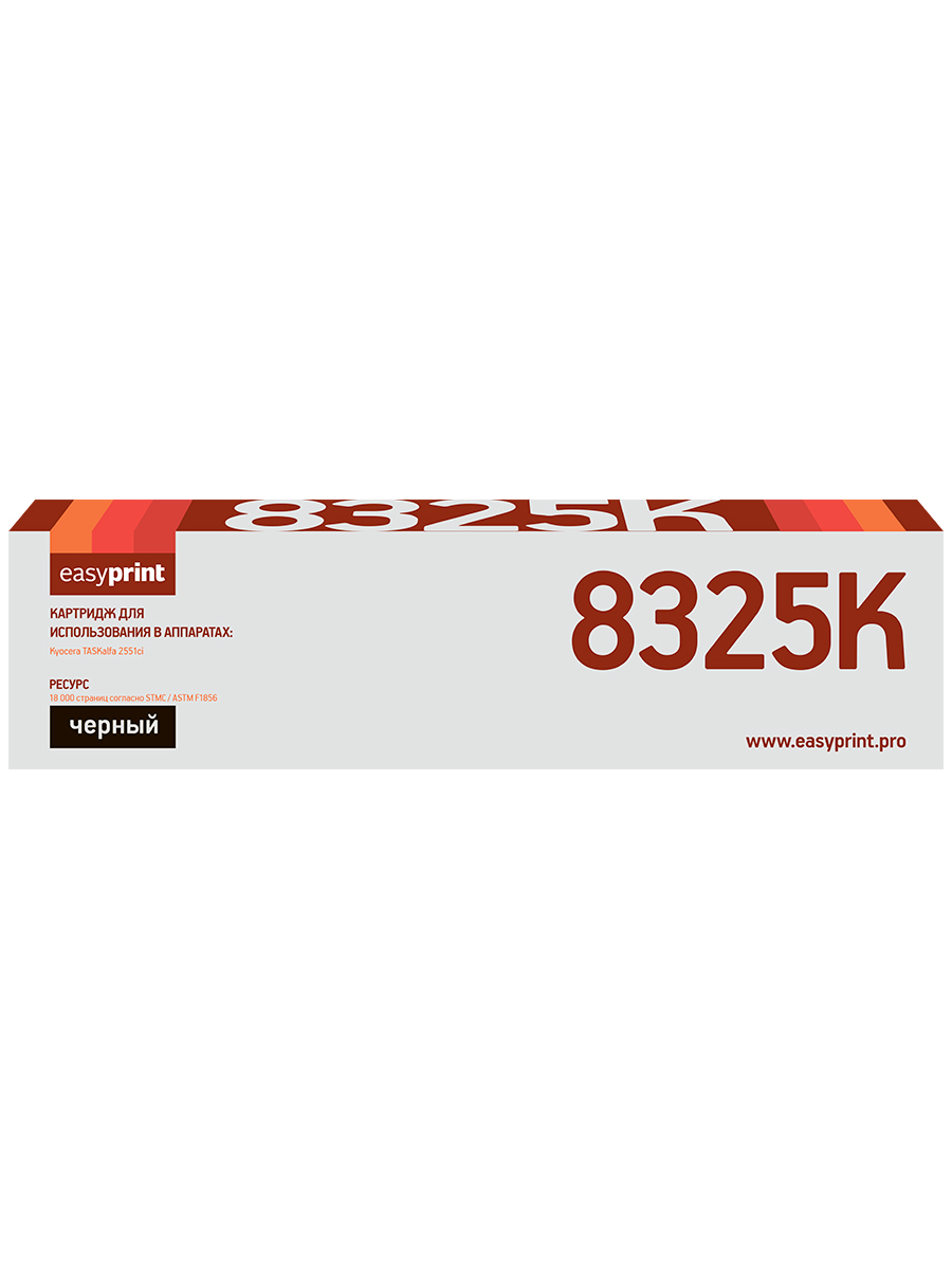 фото Лазерный картридж easyprint lk-8325k (tk-8325k/tk8325k/8325k) для kyocera