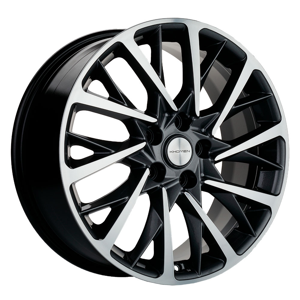 

Диск литой 7.5x18 5x114.3 ET45 dia 60.1 KHOMEN KHW1804 (18_ZV Camry) GRAY-FP KHW102908