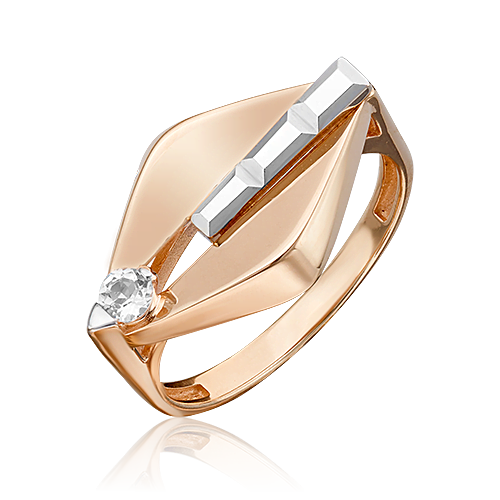 

Кольцо из золота р. 17,5 PLATINA jewelry 01-5612-00-201-1111, топаз, 01-5612-00-201-1111