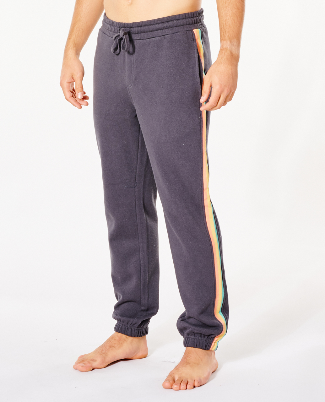 

Спортивные брюки мужские Rip Curl SURF REVIVAL TRACKPANT черные S, SURF REVIVAL TRACKPANT