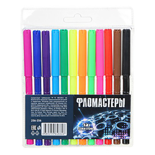 

Фломастеры ClipStudio Мьюзик Бит 12 цветов