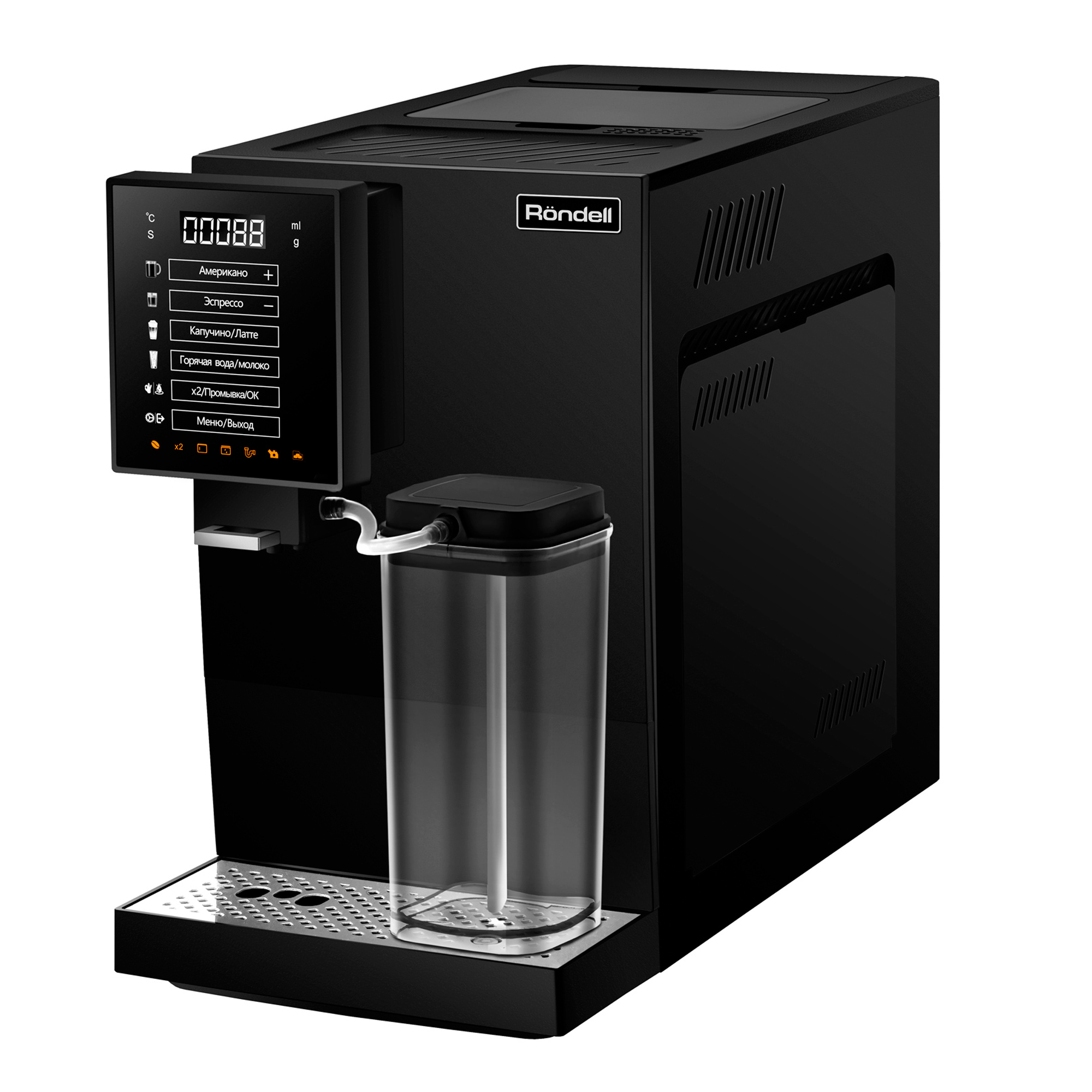 

Кофемашина автоматическая Rondell RDE-1118 черный, RDE-1118
