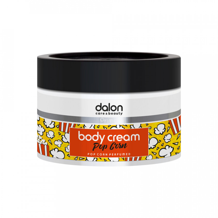 Крем для тела Dalon Prime Body Cream Pop Corn для всех типов кожи, 500 мл масло спрей для тела dalon prime dry oil touch me 100 мл