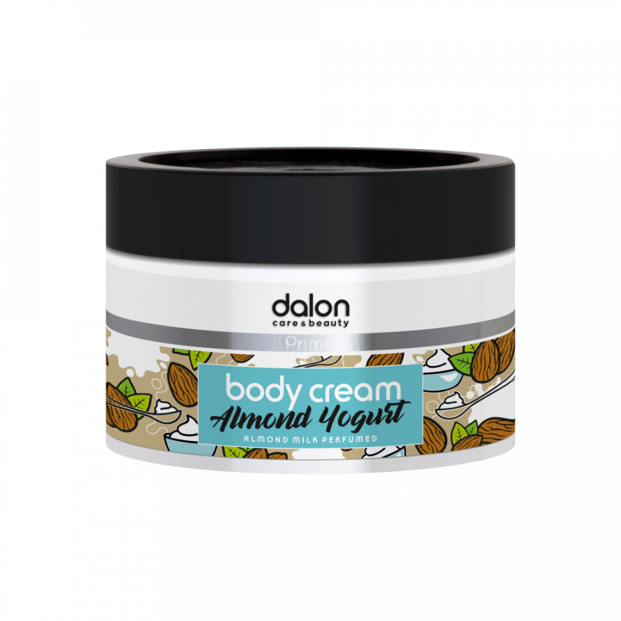 Крем для тела Dalon Prime Body Cream Almond Yogurt для всех типов кожи, 500 мл