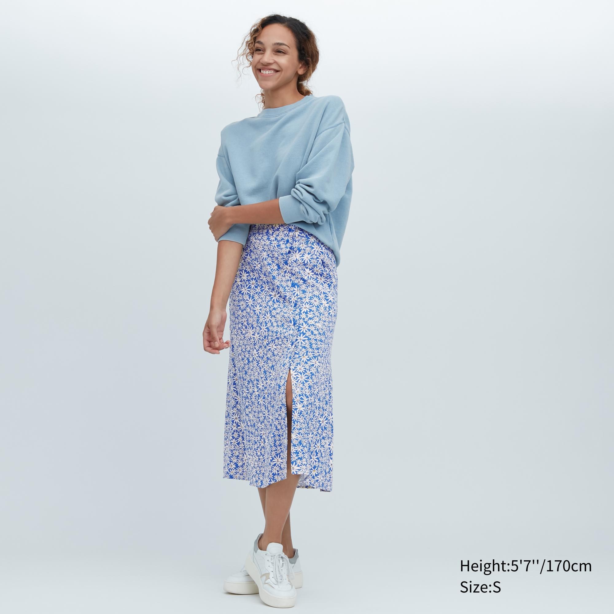 

Юбка женская UNIQLO 458679COL63 синяя M (доставка из-за рубежа), 458679COL63