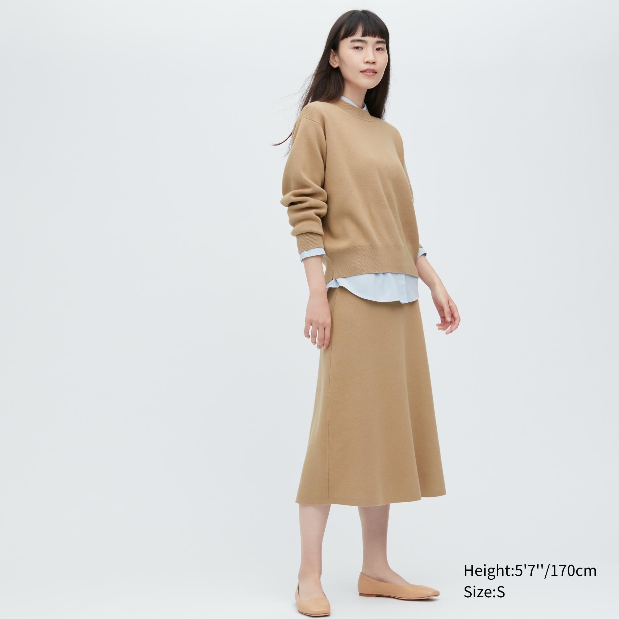 

Юбка женская UNIQLO 454756COL31 бежевая L (доставка из-за рубежа), 454756COL31
