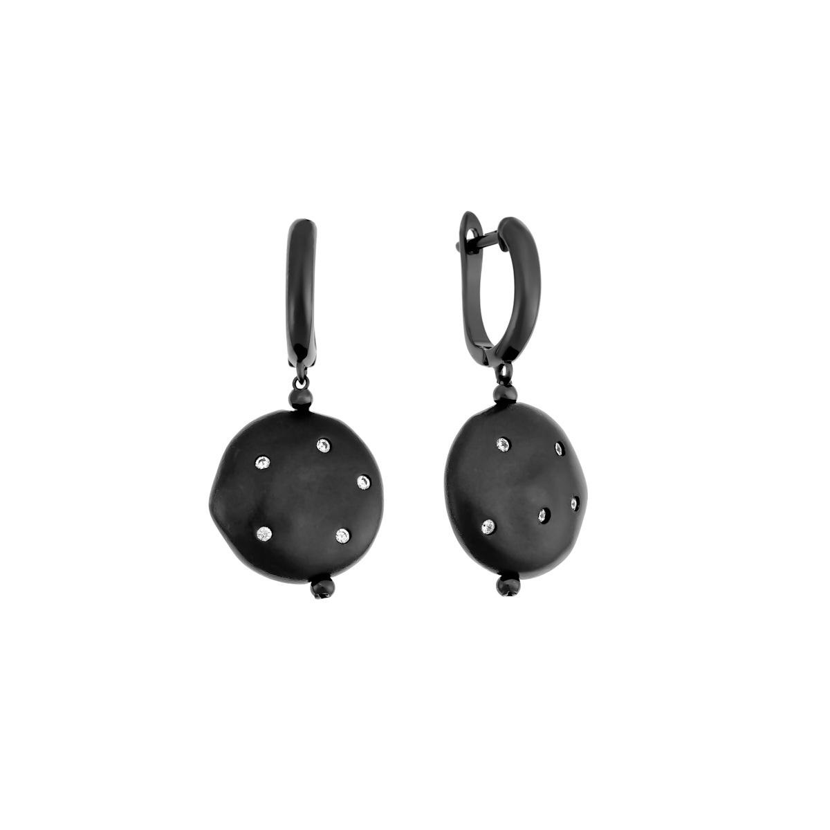 

Серьги из серебра с цирконом Fresh Jewelry RB-E00314-X-B-X-X-W, RB-E00314-X-B-X-X-W