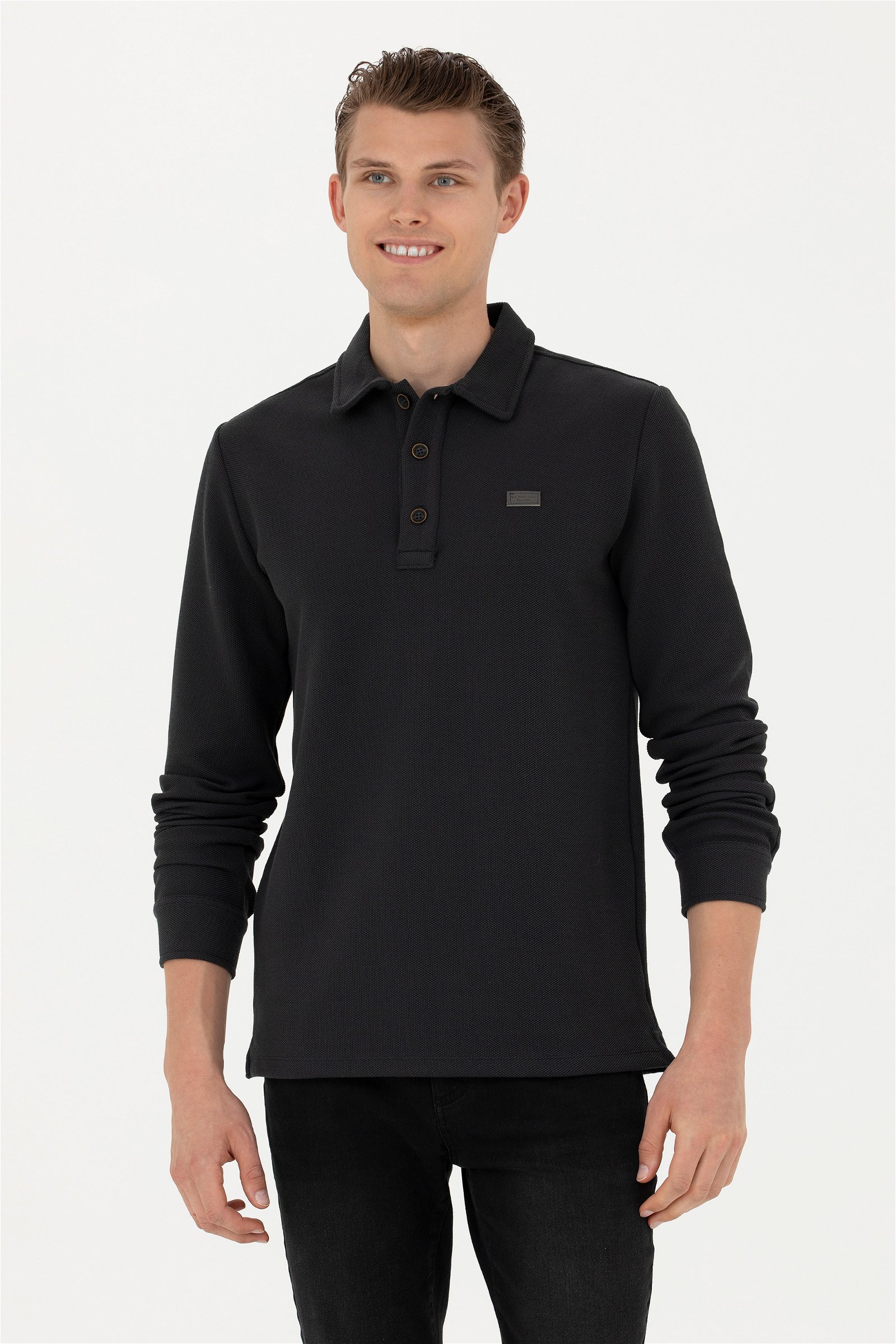 

Лонгслив мужской U.S. POLO Assn. G081SZ0820ELVAT серый XL, G081SZ0820ELVAT