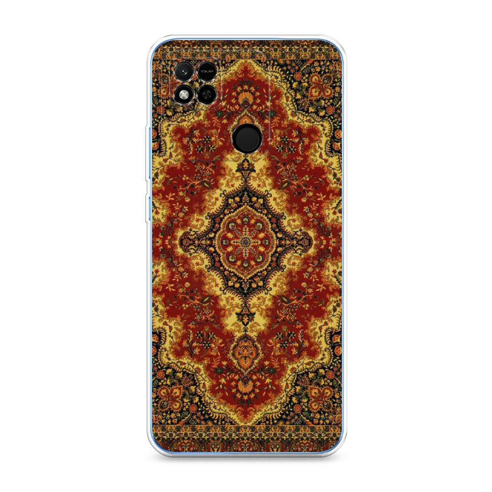 

Чехол на Xiaomi Redmi 10A "Ковер", Коричневый;золотистый;красный, 313950-3