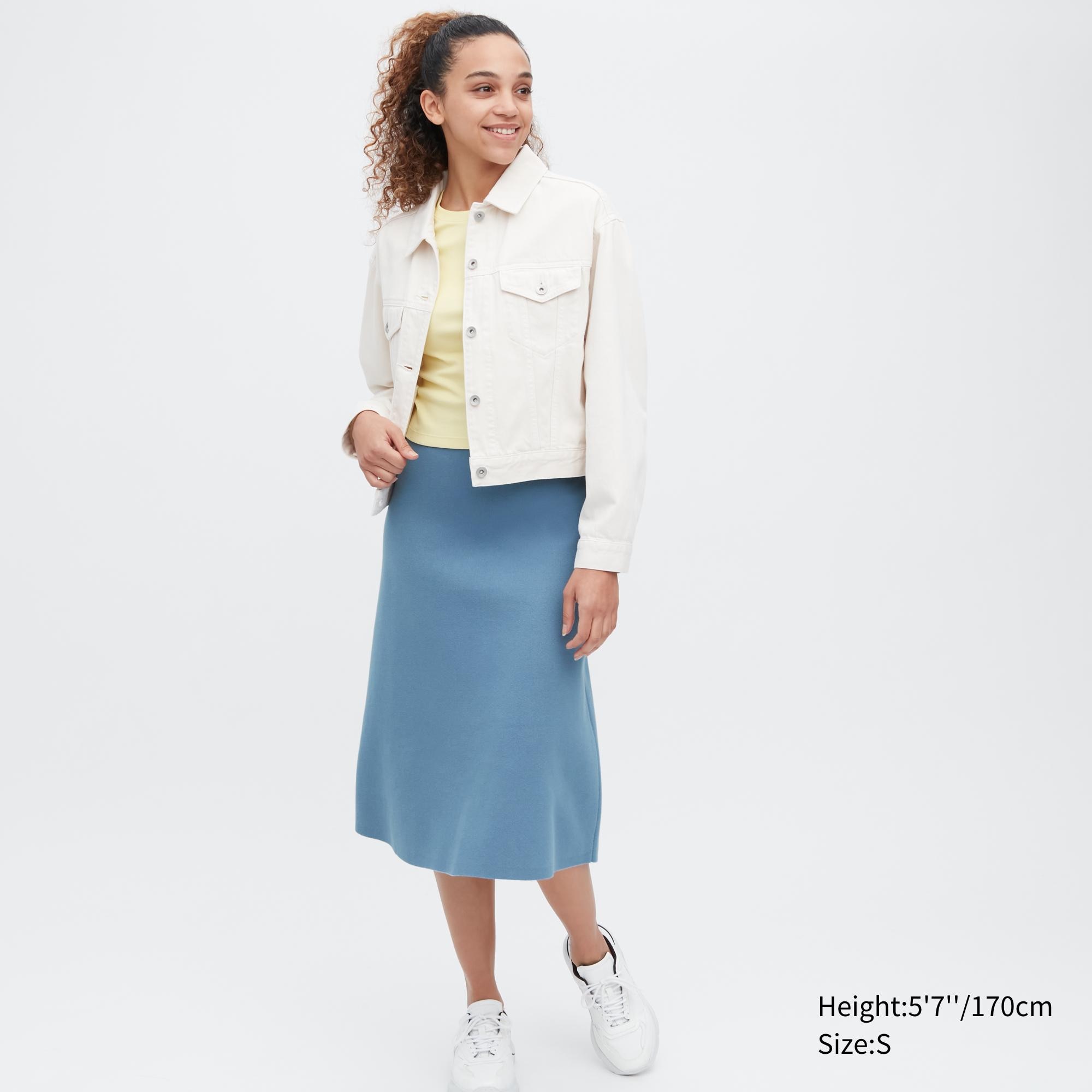 

Юбка женская UNIQLO 454756COL64 синяя 2XS (доставка из-за рубежа), 454756COL64