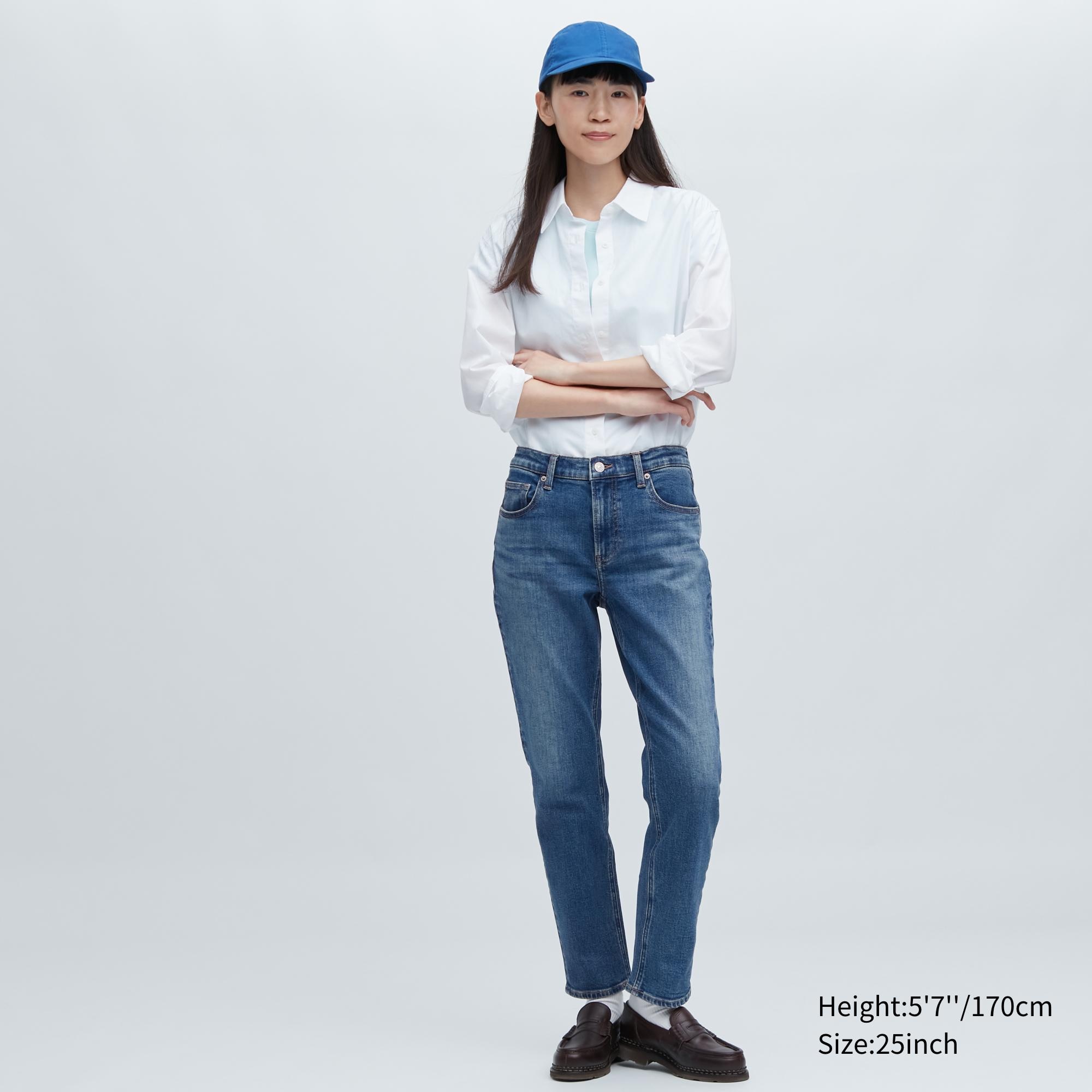 

Джинсы женские UNIQLO 454358COL66 синие 32 (доставка из-за рубежа), 454358COL66