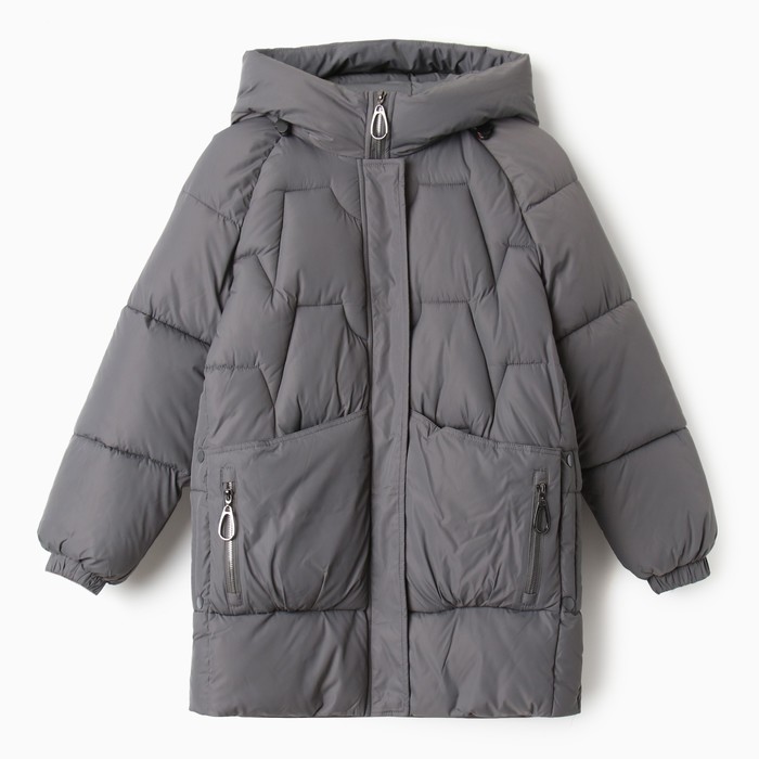 

Куртка женская White Cotton 10153011 серая 48 RU, Серый, 10153021