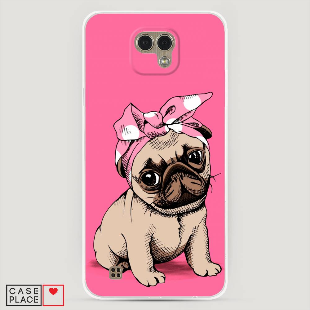 

Чехол Awog "Dog Pin-Up" для LG X Cam