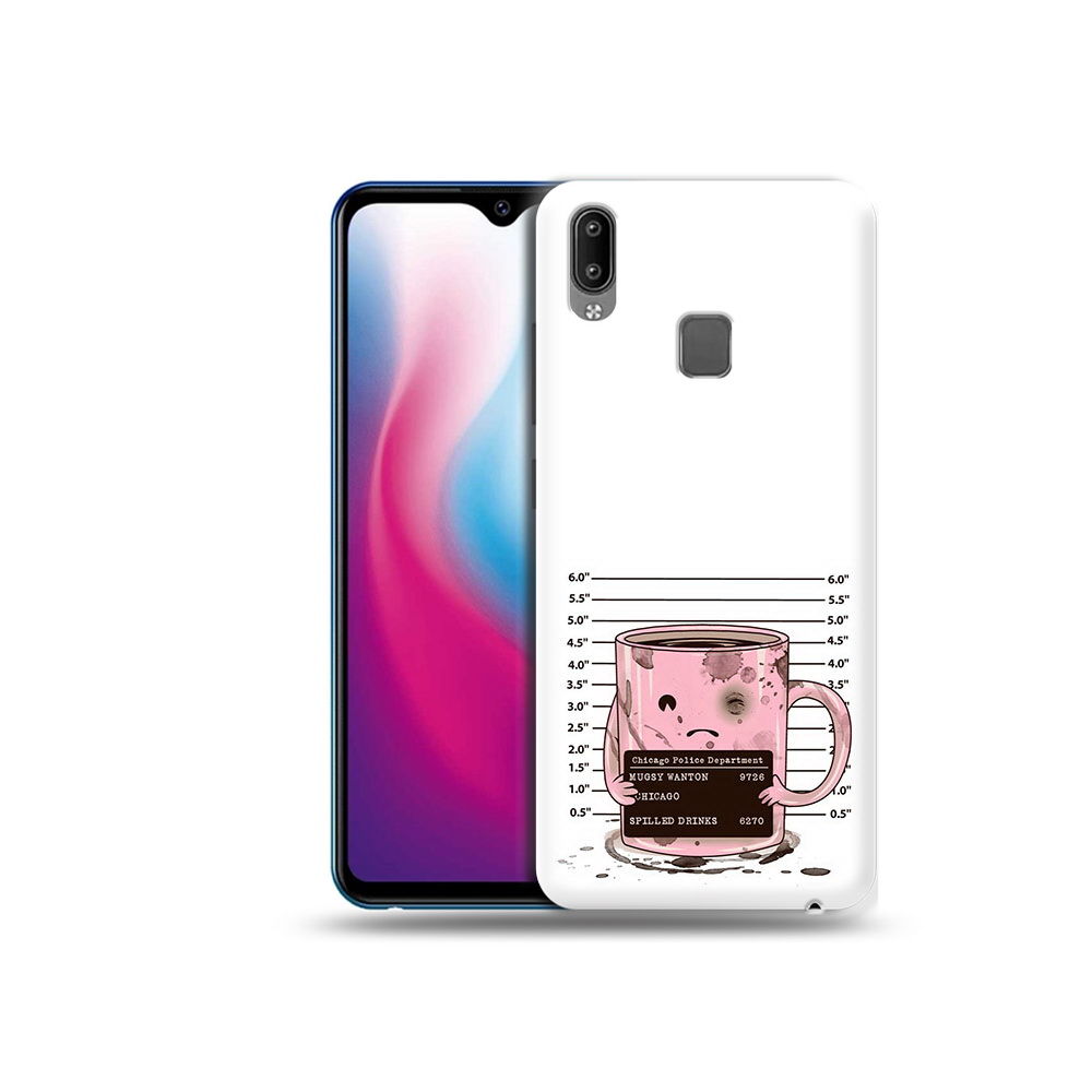 

Чехол MyPads Tocco для Vivo Y93 Lite кружка, Прозрачный, Tocco