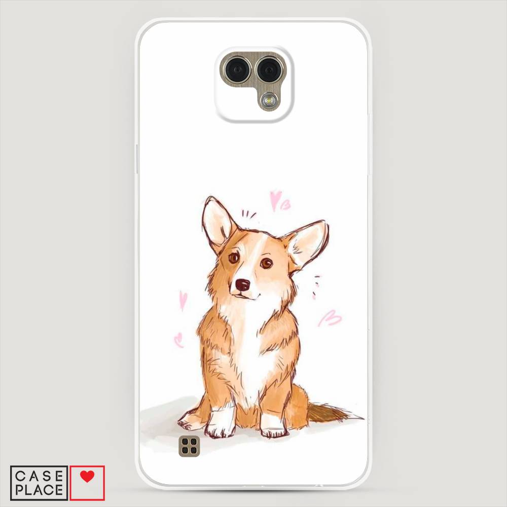 

Чехол Awog "Корги любовь" для LG X Cam