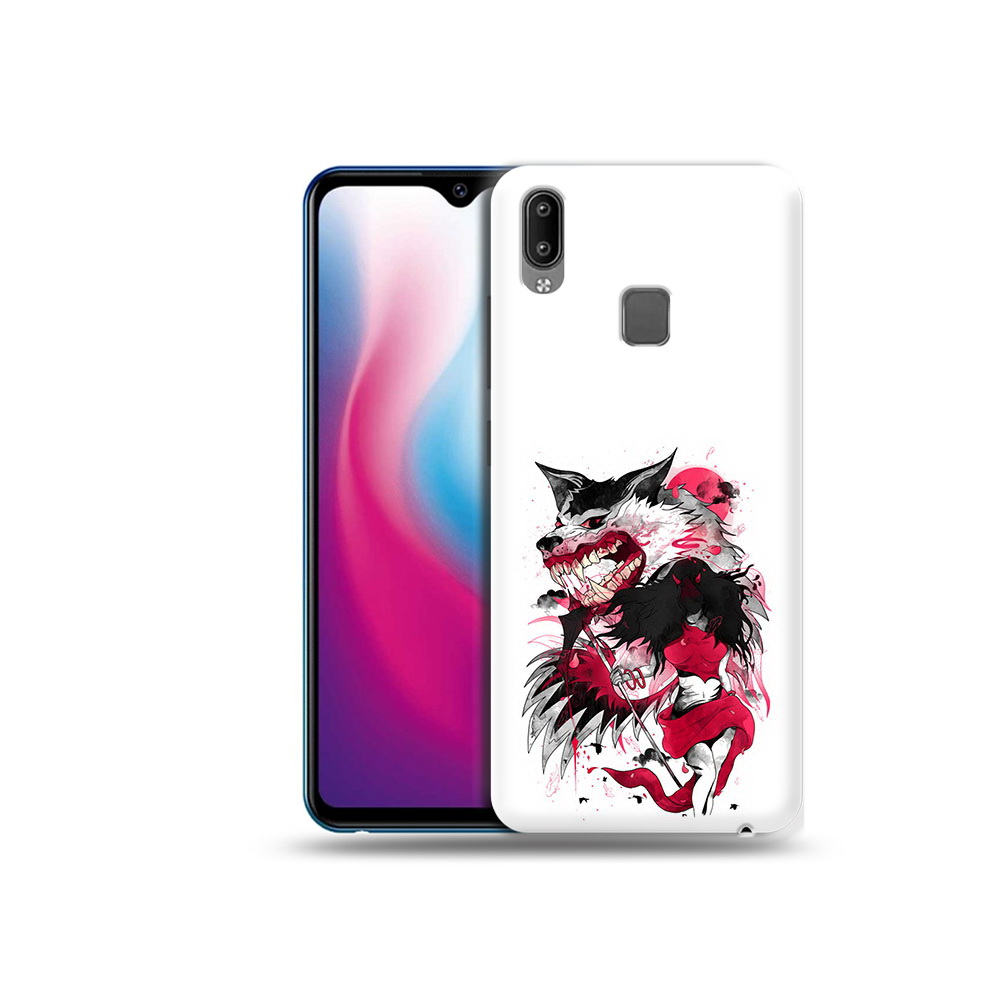 

Чехол MyPads Tocco для Vivo Y93 Lite красная шапочка, Прозрачный, Tocco