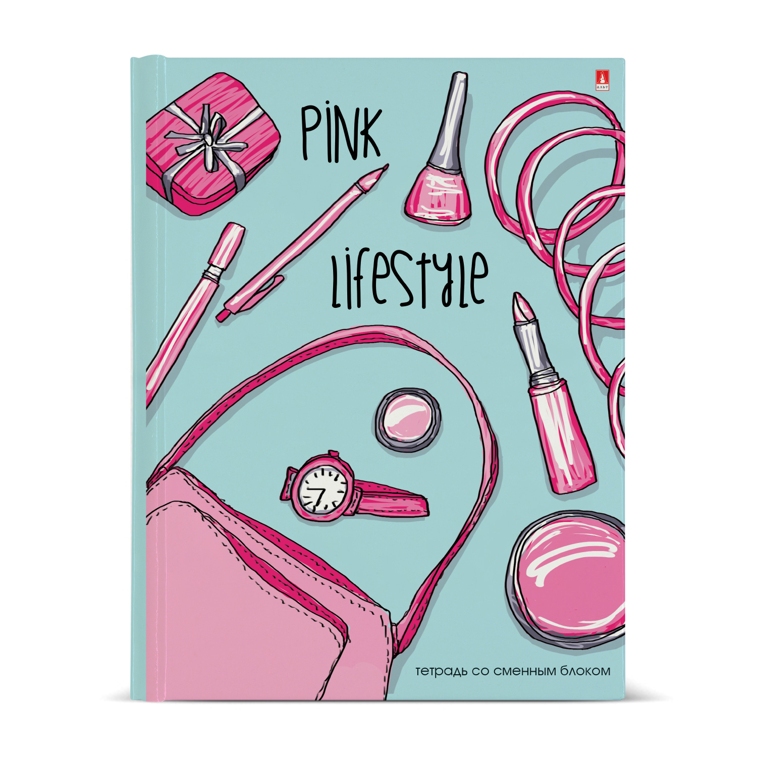 

Тетрадь общая в клетку Альт Life style 7-160-081/94, 160 л., 1 шт., 7-160-081/94