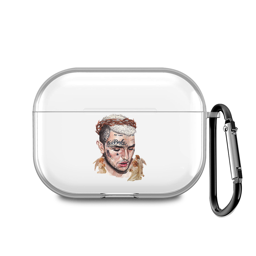 

Чехол для наушников AirPods Pro 2 "Lil Peep карандашный арт желтый", AIPC-440-9E-1