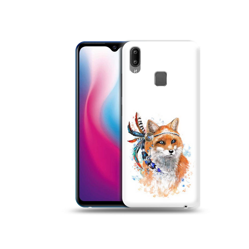 

Чехол MyPads Tocco для Vivo Y93 Lite инду лиса, Прозрачный, Tocco