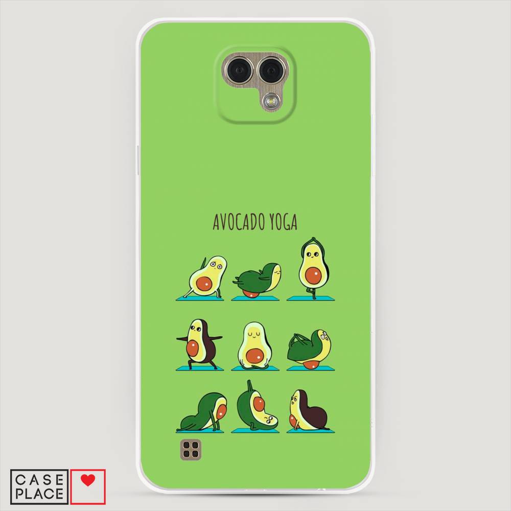 

Чехол Awog "Авокадо йога" для LG X Cam
