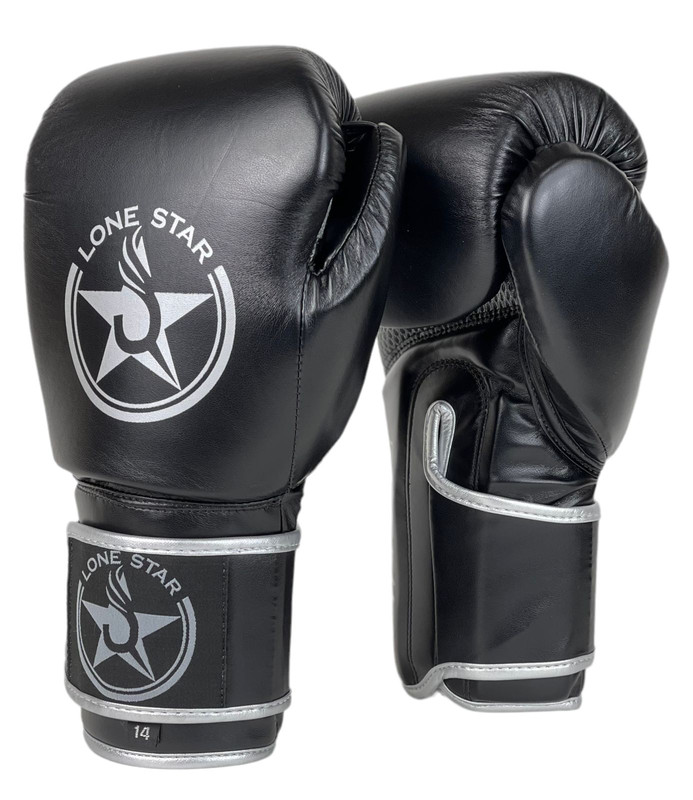 Боксерские перчатки LONE STAR ROOKIE чёрный 16oz