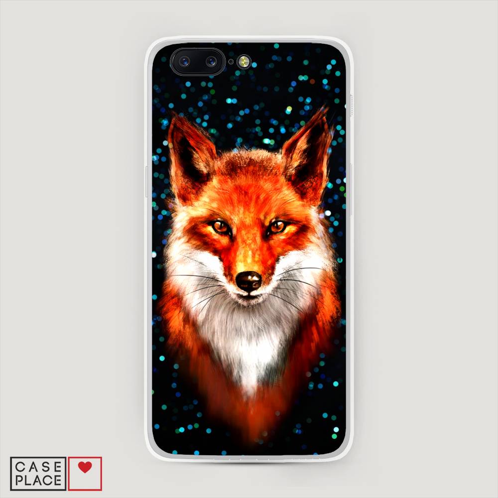 

Чехол Awog на OnePlus 5 / ВанПлас 5 "Волшебная лиса", Оранжевый;черный;белый, 150250-1